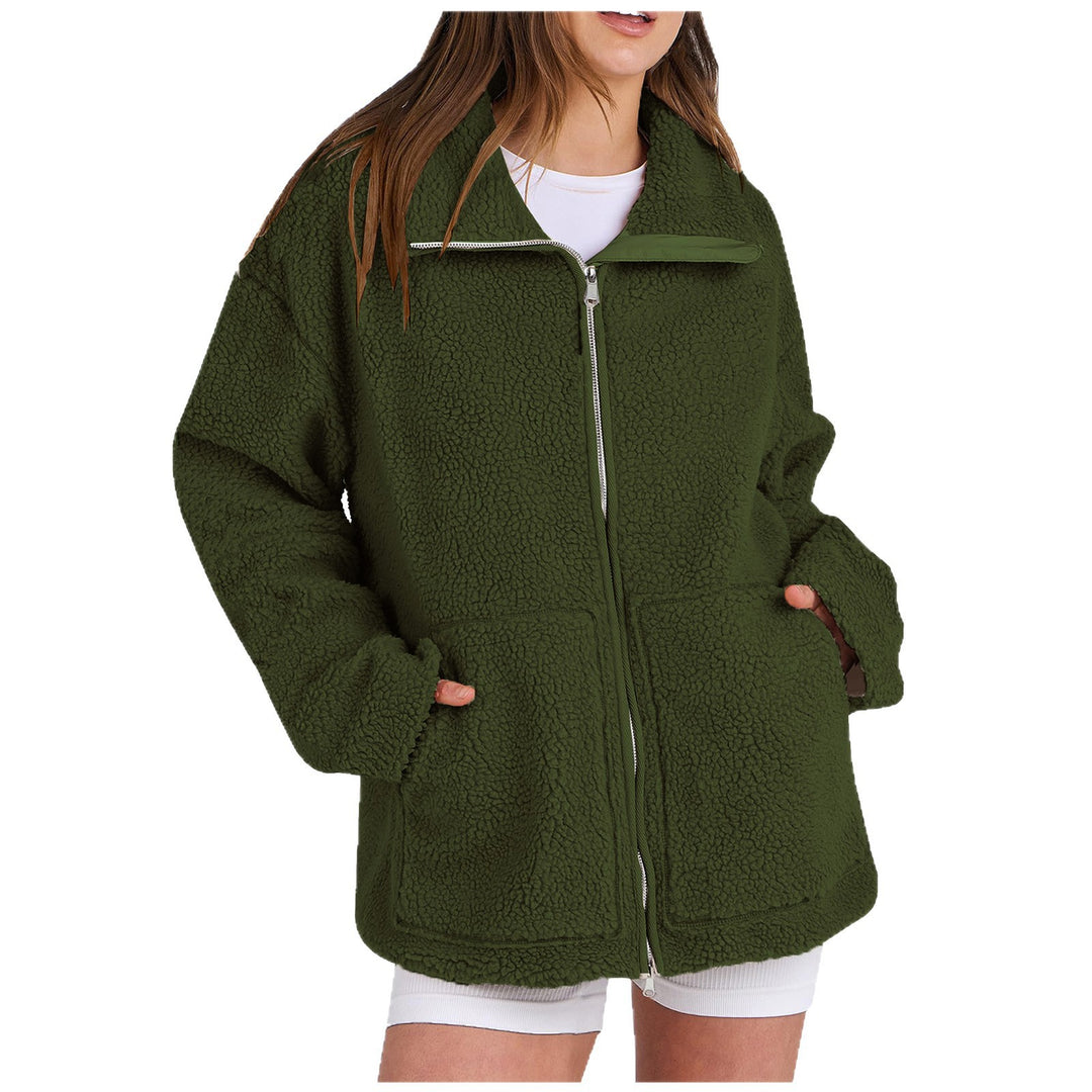 Damen Gemütlicher Fleece-Hoodie EB