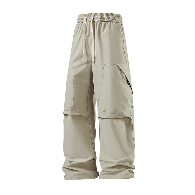 Herren technische Cargo-Hose mit verstellbarem Bund und praktischen Seitentaschen EB