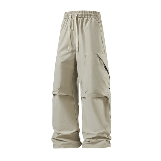 Herren technische Cargo-Hose mit verstellbarem Bund und praktischen Seitentaschen EB