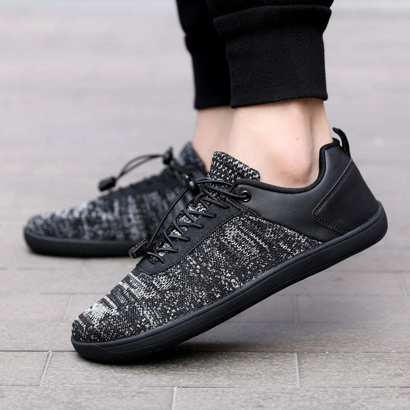 Damen Leichte und atmungsaktive Sport Sneakers mit elastischem Schnellverschlusssystem EB