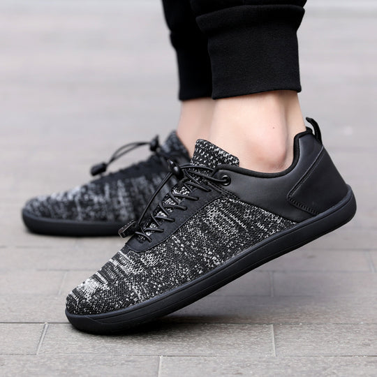 Damen Leichte und atmungsaktive Sport Sneakers mit elastischem Schnellverschlusssystem EB
