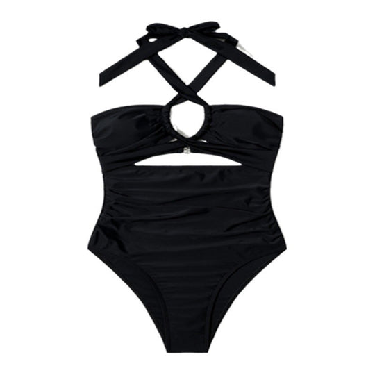 Damen Einteiliger Badeanzug mit raffinierten Cut-Out-Details EB
