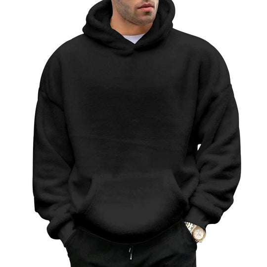 Herren bequemer Oversized Kapuzenpullover EB