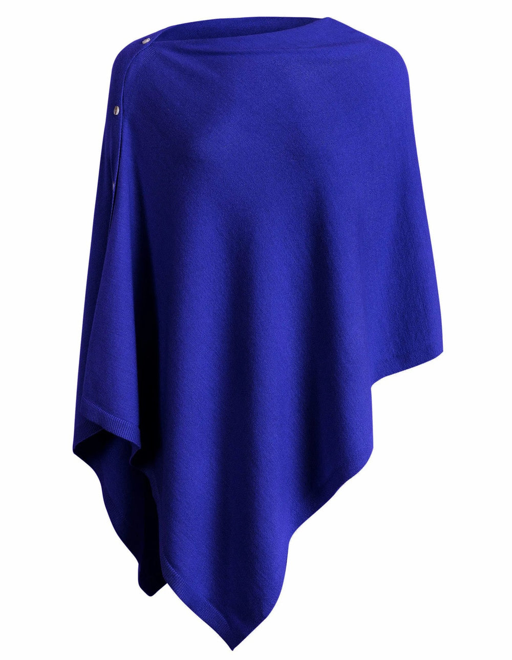Damen vielseitiger Poncho aus hochwertiger Materialmischung EB
