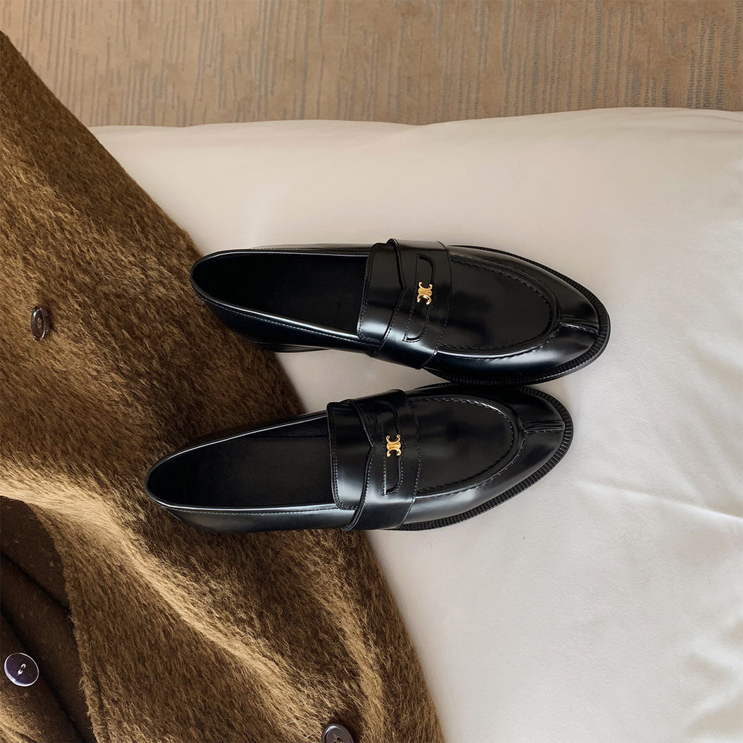 Damen Elegante und komfortable Schuhe im Loafer-Stil EB