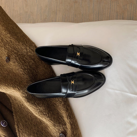 Damen Elegante und komfortable Schuhe im Loafer-Stil EB