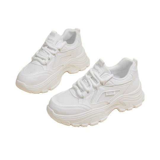 Damen Komfortable Chunky Sneakers mit dämpfender Sohle EB