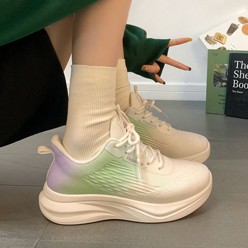 Damen Modische und leichte Laufschuhe mit flexibler Dämpfungstechnologie EB