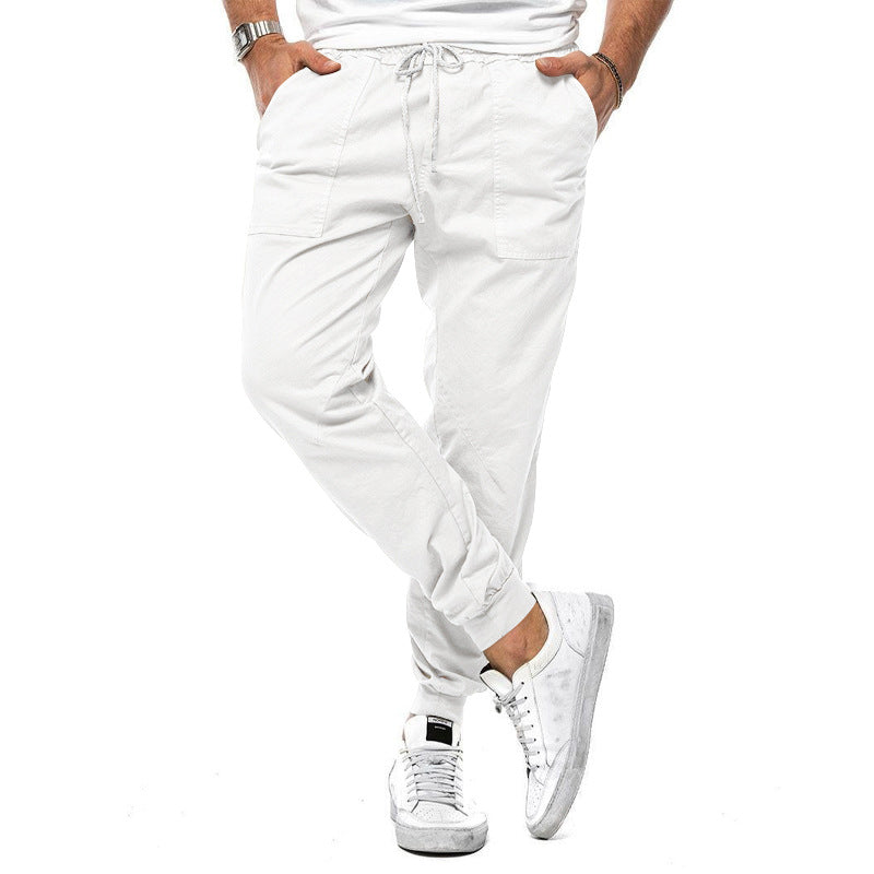 Herren Cargo-Jogginghose mit elastischem Bund und praktischen Taschen EB