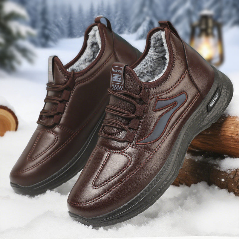 Damen Komfortable und stylische Sneakers mit Warmfutter EB