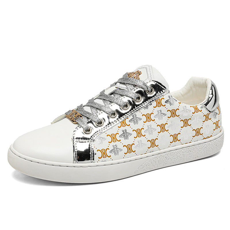 Damen Modische Elegante Sneakers mit edlen Details EB