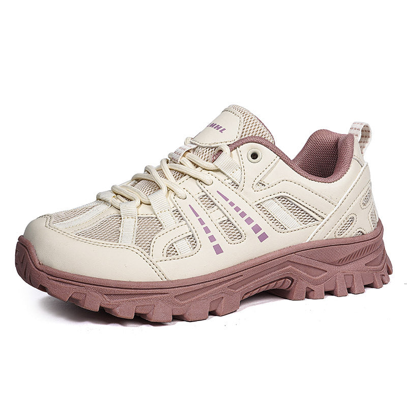 Damen Sportliche Trail-Laufschuhe mit atmungsaktivem Obermaterial und dämpfender Sohle EB