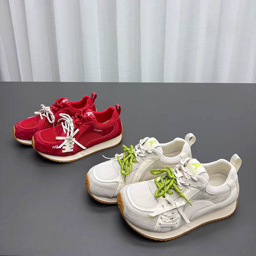 Damen Sportliche Sneaker mit innovativer Schnürtechnologie und atmungsaktiver Obermaterialkombination EB