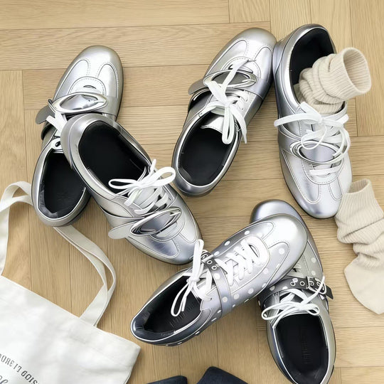 Damen Sportliche Sneaker mit innovativem Design und reflektierendem Obermaterial EB