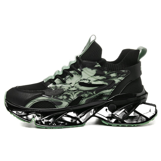 Damen Sportliche Sneakers mit innovativem Dämpfungssystem und markantem Design EB