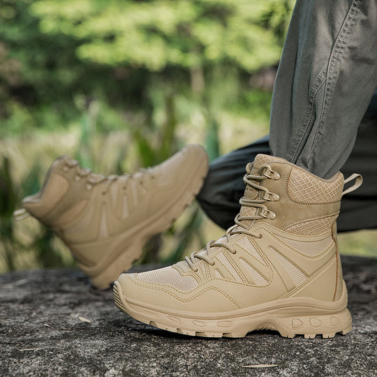Herren hochfunktionale Wanderschuhe mit wasserdichter Membran und rutschfester Sohle EB