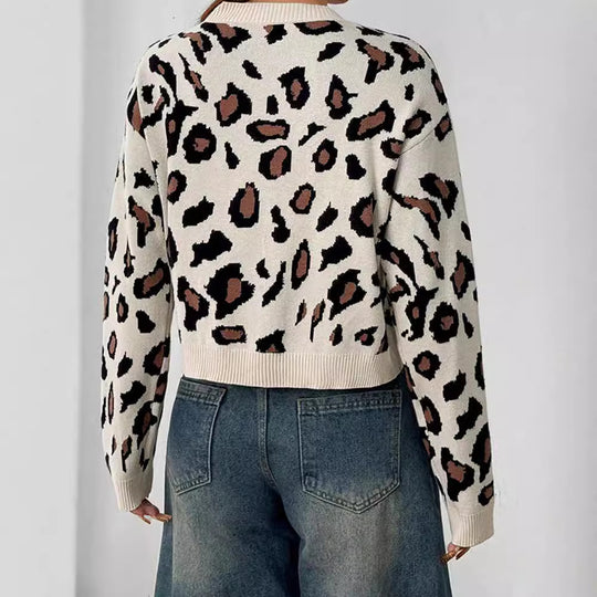 Damen Trendiger Cardigan mit verspielten Schleifen EB