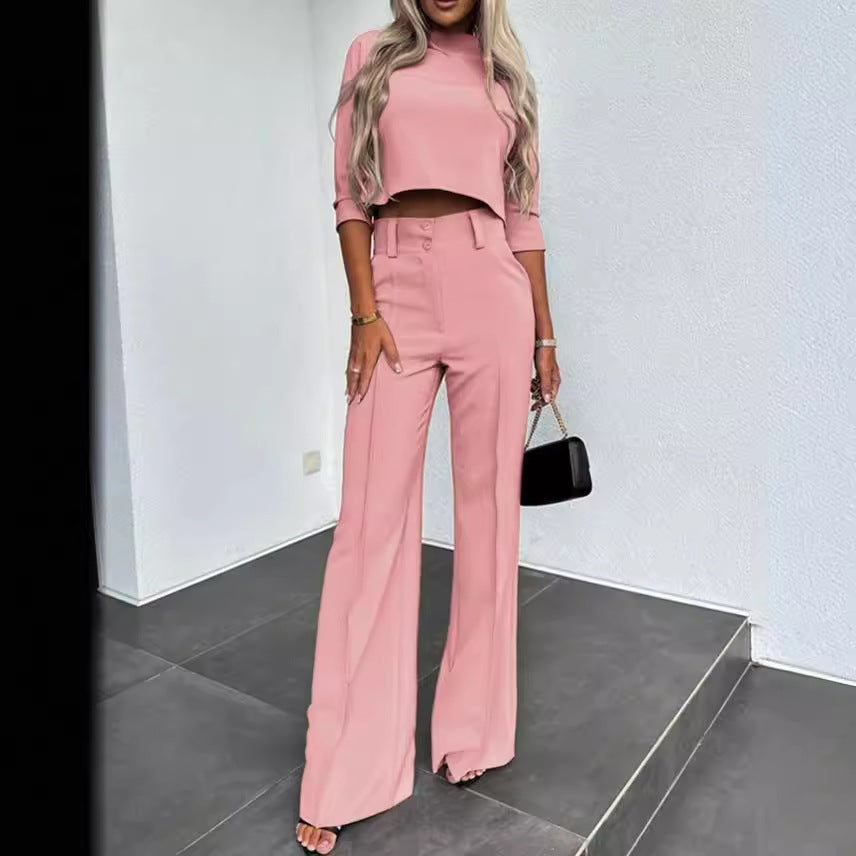 EB | Eleganz Tailliertes Herbst-Hosenset für Stilvolle Looks