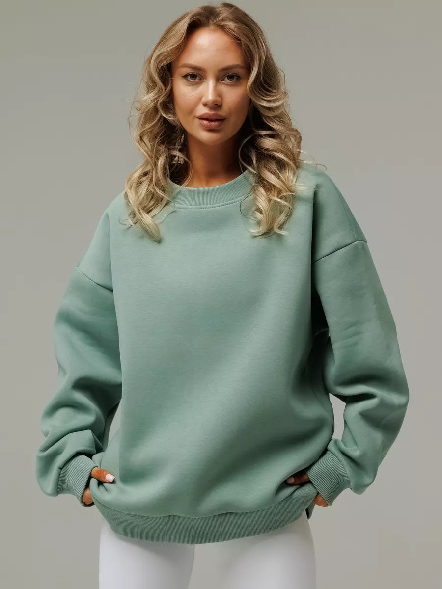 Damen oversized Komfort-Sweatshirt EB