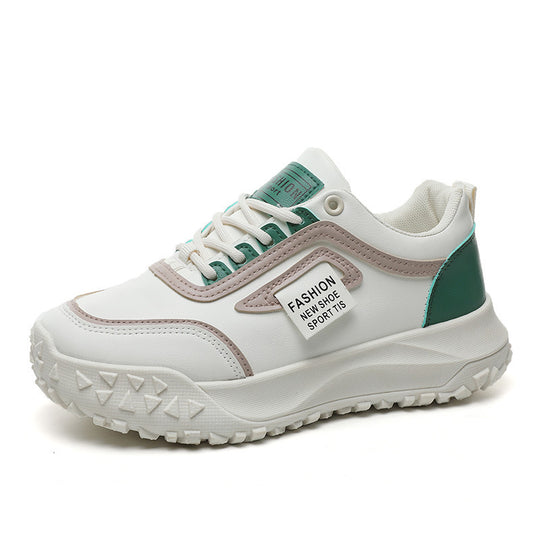 Damen sportliche Sneakers mit rutschfester Profilsohle und atmungsaktiver Obermaterialstruktur EB