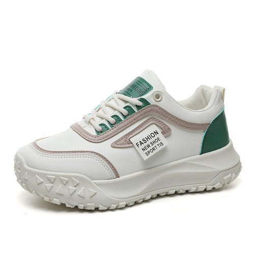 Damen sportliche Sneakers mit rutschfester Profilsohle und atmungsaktiver Obermaterialstruktur EB
