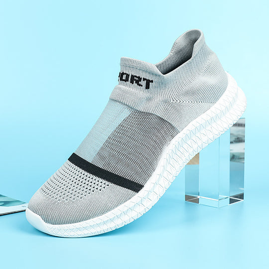 Damen Atmungsaktive Stricksneaker mit flexiblem Sockendesign EB