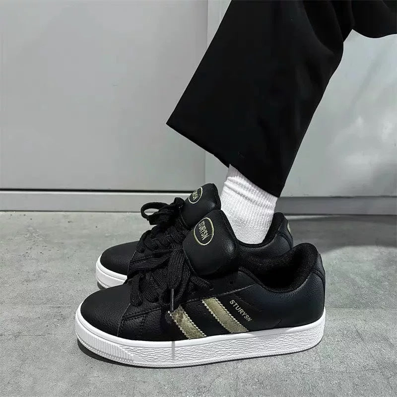 Damen Sportliche Sneaker mit klassischem Streifendesign EB