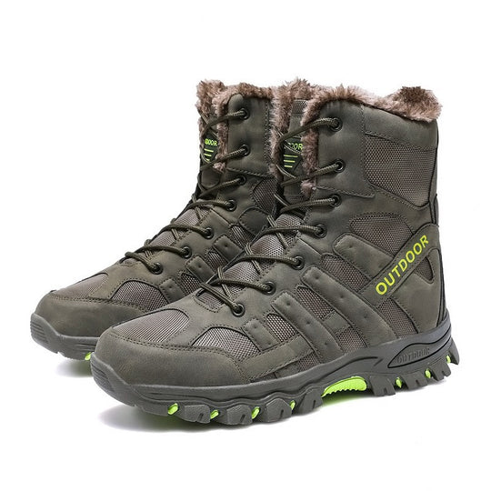 Damen Stiefel für Abenteuer im Freien mit warmem Innenfutter und rutschfester Sohle EB