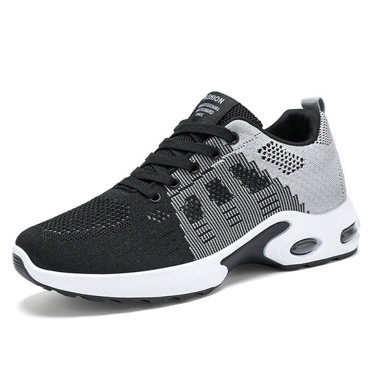 Damen Sportliche Air-Technology Sneakers mit atmungsaktivem Obermaterial und dämpfender Sohle EB