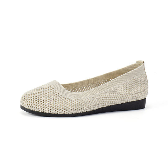 Damen bequeme Slipper aus atmungsaktivem Netzmaterial mit rutschfester Sohle EB