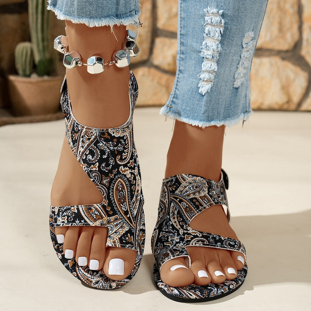 Damen Komfortable Sandalen mit ausgeklügeltem Schnitt EB
