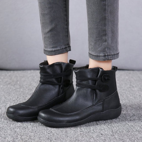 Damen modische Freizeitstiefel mit rutschfester Sohle und innovativem Design EB