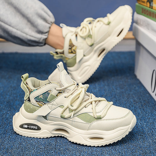 Damen sportliche und atmungsaktive High-Top Sneakers mit innovativer Dämpfungstechnologie EB
