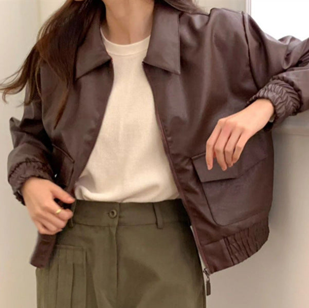 Damen Praktische und modische Kurzjacke EB