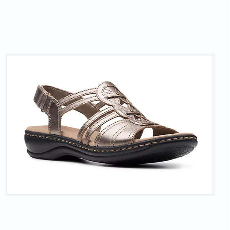 Damen Komfortable Sandalen mit verstellbaren Riemen EB