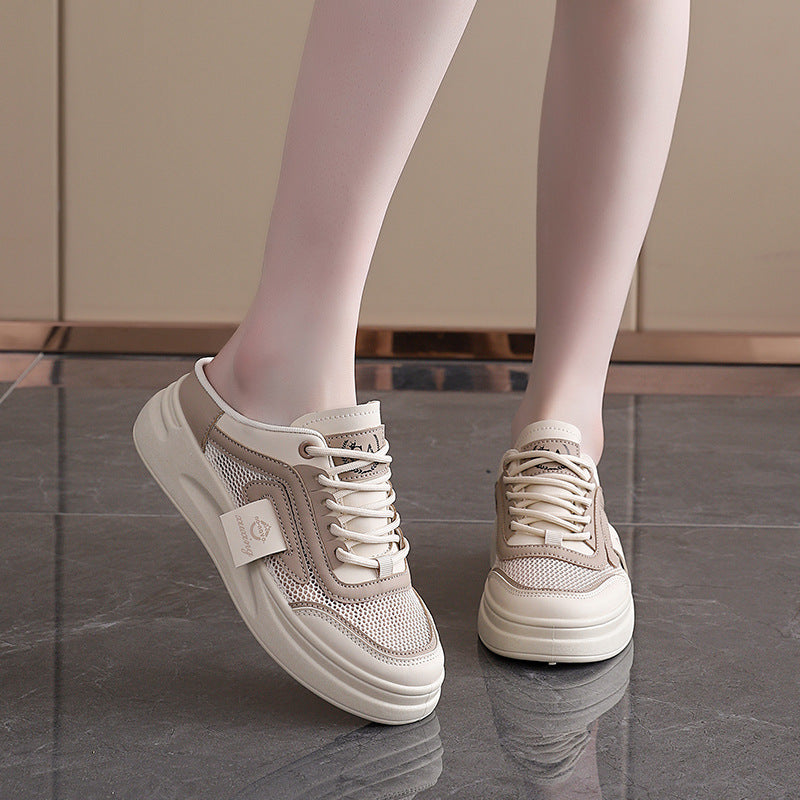 Damen Sneaker mit atmungsaktivem Mesh-Obermaterial und modischem Design EB