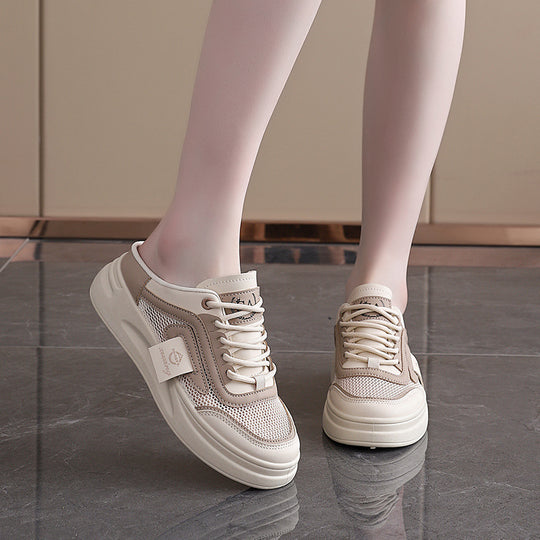 Damen Sneaker mit atmungsaktivem Mesh-Obermaterial und modischem Design EB
