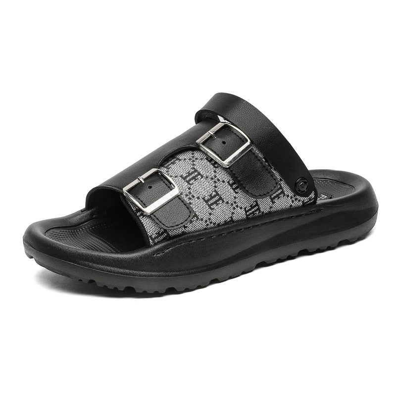 Damen Komfortable Riemensandalen mit verstellbaren Schnallen EB
