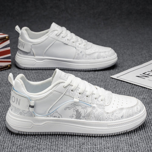 Damen Sneaker mit kunstvollem Design und atmungsaktivem Obermaterial EB