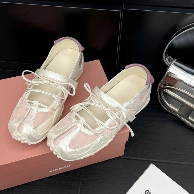 Damen Sneaker mit flexiblem Schnürsystem und atmungsaktivem Obermaterial EB