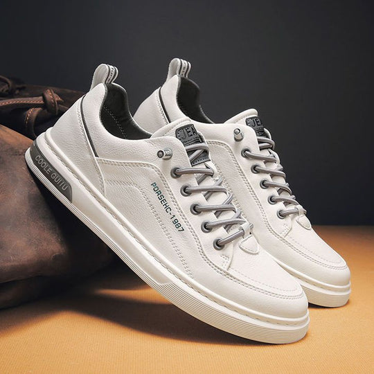 Damen lässige Freizeitschuhe aus hochwertigem Leder EB