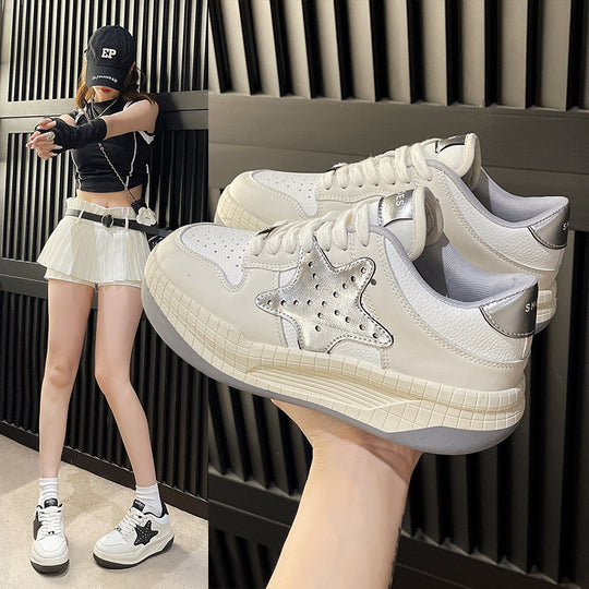 Damen Sneakers mit einzigartigem Sternen-Design EB