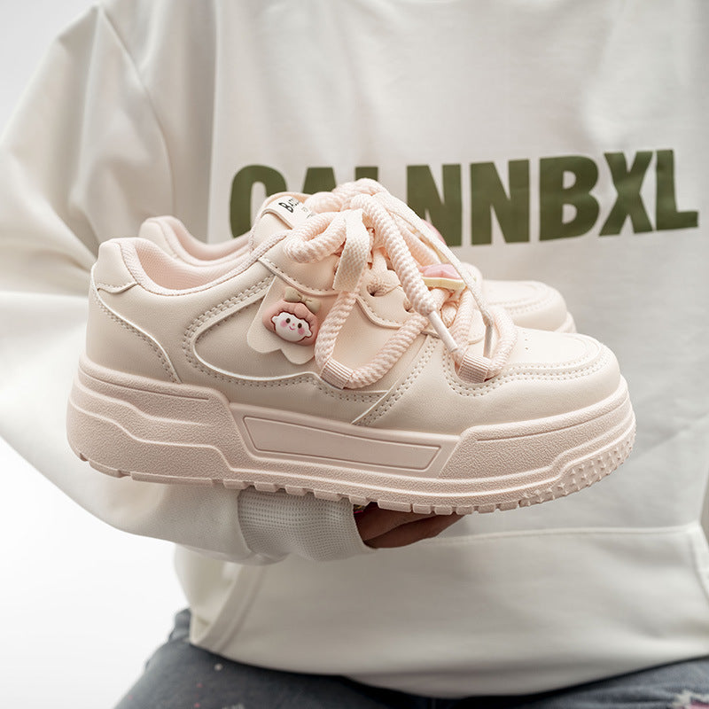 Damen Sneakers mit verspieltem Sternenmotiv und weicher Dämpfung EB