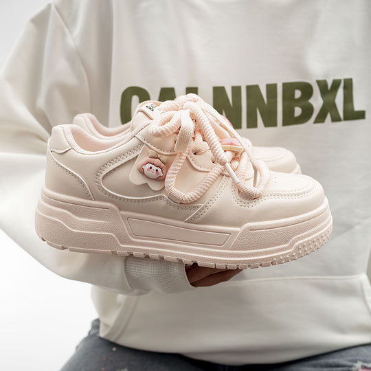Damen Sneakers mit verspieltem Sternenmotiv und weicher Dämpfung EB
