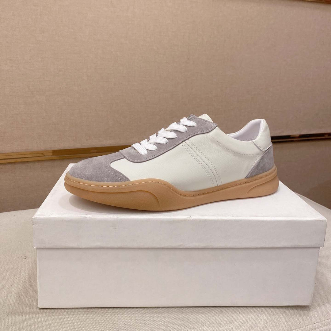 Damen Sneakers mit edlem Wildleder- und Lederdesign EB