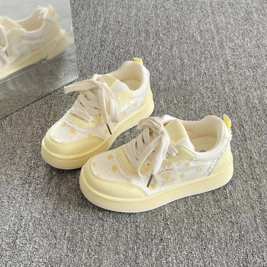 Damen Sneakers mit verspieltem Design und atmungsaktiver Sohle EB