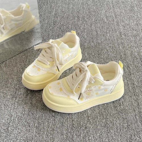 Damen Sneakers mit verspieltem Design und atmungsaktiver Sohle EB
