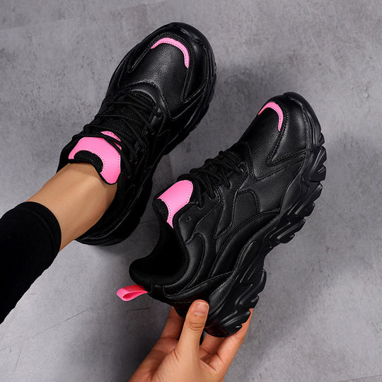 Damen Sportliche Lauf-Sneaker mit gepolsterter Sohle und atmungsaktivem Obermaterial EB
