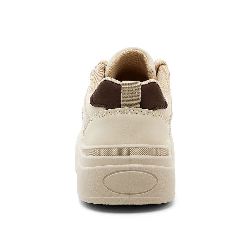 Damen Trendige Plateau Sneakers mit bequemer Dämpfung EB