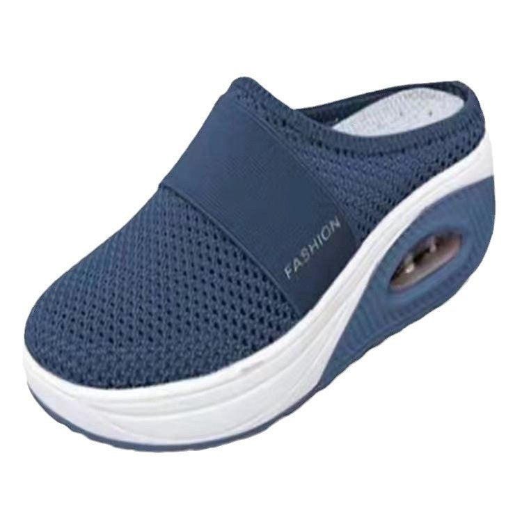 Damen Komfortable Clogs mit atmungsaktivem Netzdesign und gepolstertem Fußbett EB